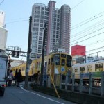 ひばりヶ丘駅付近の踏切