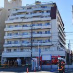 火事のあったマンション